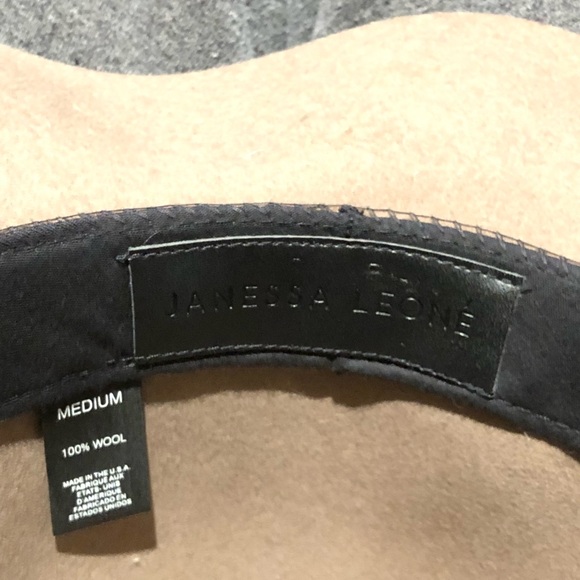 Janessa Leone 100% wool hat with slim band size medium - Picture 4 of 8